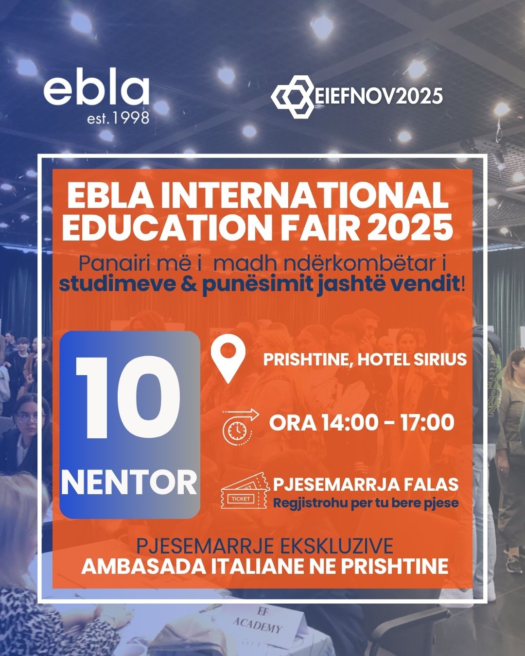 EBLA International Education Fair 2025 – Explore Global Study & Career Opportunities! 🎓🌍